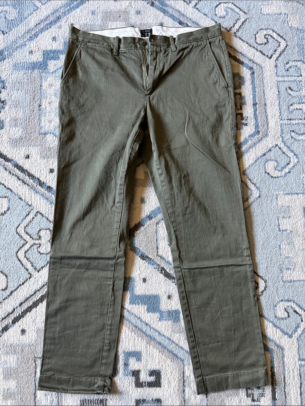 J. Crew Olive Chino Pants